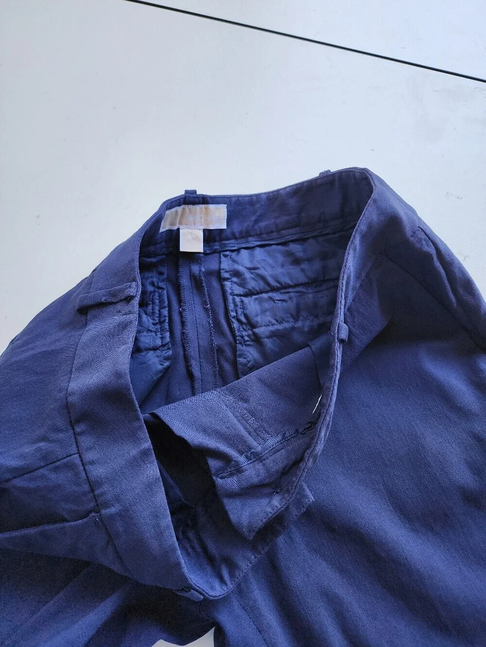Michael Kors Chino Pants Navy Blue Womens 30x26 Petite 6P
